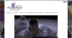 Desktop Screenshot of festival-flamenco-toulouse.fr